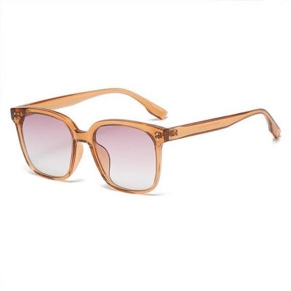 Square Frame Gradient Tint Sunglasses main image 4